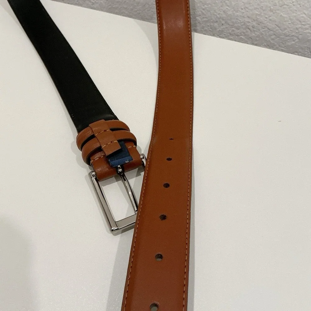 Tommy Bahamas xl brown leather‎ belt men Size XL 42-44